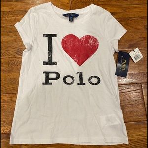 Polo Ralph Lauren Girls T Shirt SZ 6X